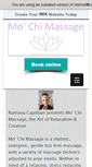 Mobile Screenshot of mochimassage.nl